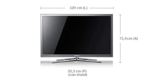 Samsung Series 8 UE46C8000XPXZT TV 116.8 cm (46") Full HD Wi-Fi Titanium 7