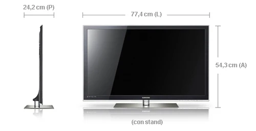 Samsung UE32C6500UP 81.3 cm (32") Full HD Grey 8