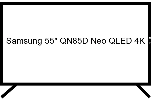 Samsung QN85D F-55QN85DR630NZ Televisor 139,7 cm (55") 4K Ultra HD Smart TV Wifi Carbono, Plata