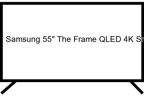 Samsung 55" The Frame QLED 4K Smart TV (2024) and S50B S-Series Lifestyle Soundbar