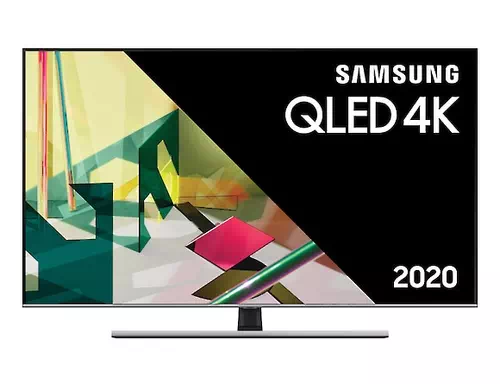 Samsung Series 7 QE55Q74TAL 139,7 cm (55") 4K Ultra HD Smart TV Wifi Noir, Argent