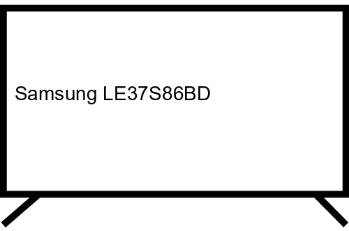 Samsung LE37S86BD 94 cm (37") HD Noir