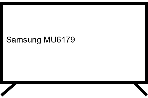 Samsung MU6179 127 cm (50") 4K Ultra HD Smart TV Wifi Noir