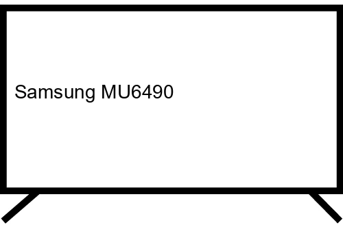 Samsung MU6490 138.7 cm (54.6") 4K Ultra HD Smart TV Wi-Fi Black