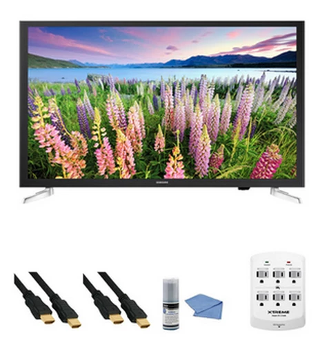 Samsung UN32J5205AF + Hookup Kit 80 cm (31.5") Full HD Smart TV Wifi Noir, Argent