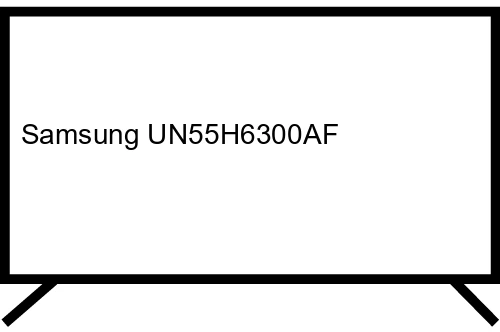 Samsung UN55H6300AF TV 138.7 cm (54.6") Full HD Smart TV Wi-Fi Black, Silver
