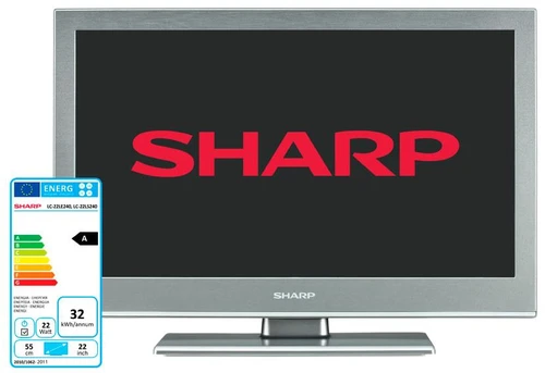 Sharp LC-22LS240E TV 55.9 cm (22") Full HD Silver 0