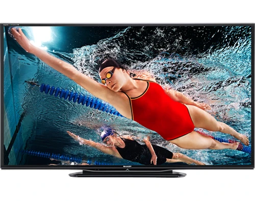 Sharp LC-60LE750U TV 152,4 cm (60") Full HD Smart TV Wifi Aluminium, Noir 0