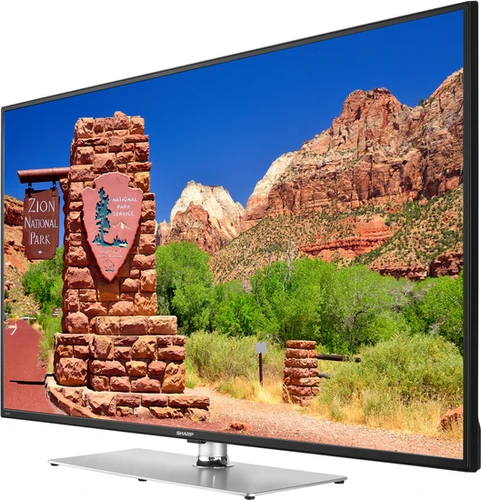 Sharp LC-42LE758EN TV 106.7 cm (42") Full HD Wi-Fi Silver 300 cd/m² 10