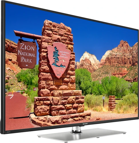 Sharp LC-50LE756EN TV 127 cm (50") Full HD Wifi Argent 300 cd/m² 10