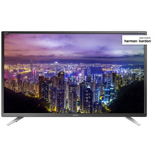 Sharp LC-32CFG6022E hospitality TV 81.3 cm (32") Full HD 280 cd/m² Smart TV Metallic 20 W 0