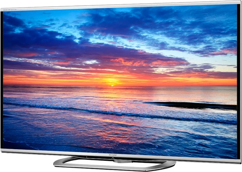 Sharp LC-70LE858E TV 177.8 cm (70") Full HD Wi-Fi Silver 550 cd/m² 1