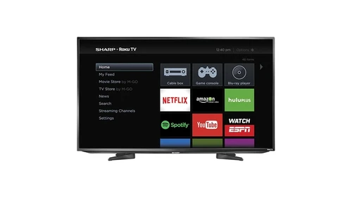 Sharp LC-43LB371U Televisor 108,2 cm (42.6") Full HD Smart TV Wifi Negro 240 cd / m² 3