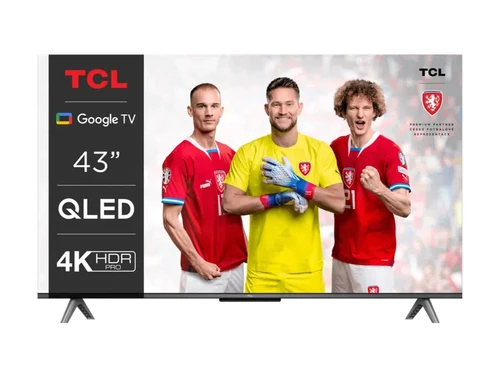 TCL C64 43C644 TV 109,2 cm (43") 4K Ultra HD Smart TV Wifi Titane 0