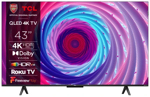 TCL 43RC650K TV 109.2 cm (43") 4K Ultra HD Smart TV Wi-Fi Titanium 0