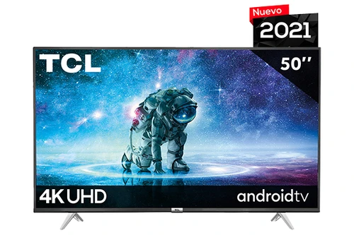 TCL 50A445 TV 127 cm (50") 4K Ultra HD Smart TV Wi-Fi Black, Silver 0