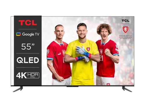 TCL C64 55C644 TV 139.7 cm (55") 4K Ultra HD Smart TV Wi-Fi Titanium 0