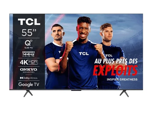 TCL 55C75B TV 139.7 cm (55") 4K Ultra HD Smart TV Wi-Fi Titanium 450 cd/m² 0