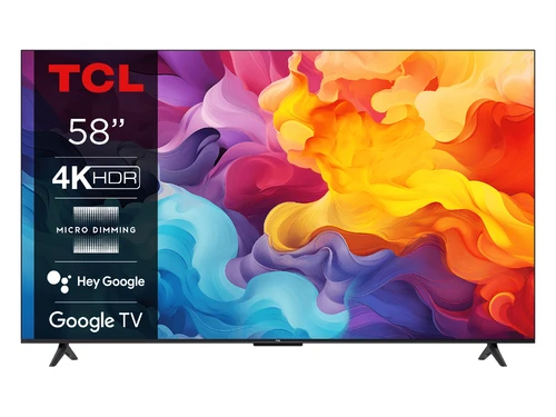 TCL 58V6B 147,3 cm (58") 4K Ultra HD Smart TV Wifi Titane 270 cd/m² 0