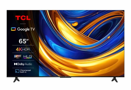 TCL P61 Series 65P61B TV 165.1 cm (65") 4K Ultra HD Smart TV Wi-Fi Titanium 260 cd/m² 0