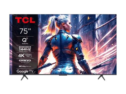 TCL 75C71B TV 190.5 cm (75") 4K Ultra HD Smart TV Titanium 0