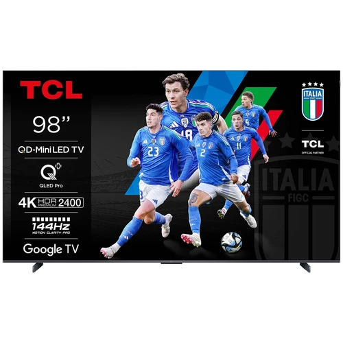 TCL C76 98C765 Televisor 2,49 m (98") 4K Ultra HD Smart TV Wifi Titanio 2400 cd / m² 0