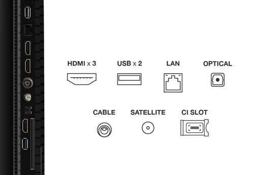 TCL 65P7K-UK TV 165.1 cm (65") 4K Ultra HD Smart TV Wi-Fi Metallic 350 cd/m² 10