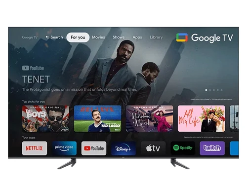 TCL C64 55C644 TV 139.7 cm (55") 4K Ultra HD Smart TV Wi-Fi Titanium 1