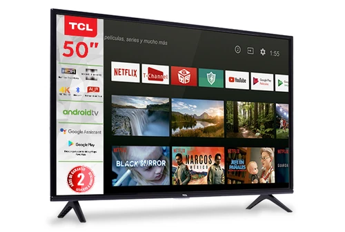 TCL A421 127 cm (50") 4K Ultra HD Smart TV Wifi Noir 1