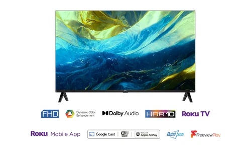 TCL 32RS550K TV 81.3 cm (32") Smart TV Wi-Fi Titanium 2