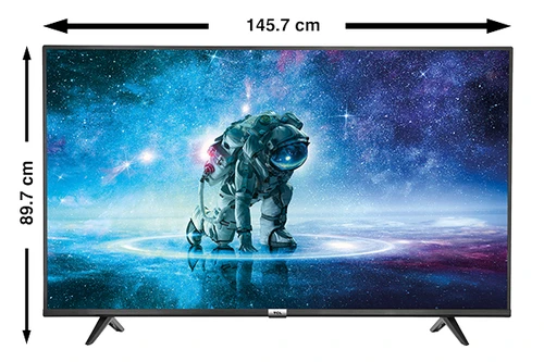 TCL 65A443 Televisor 165,1 cm (65") 4K Ultra HD Smart TV Wifi Negro 2