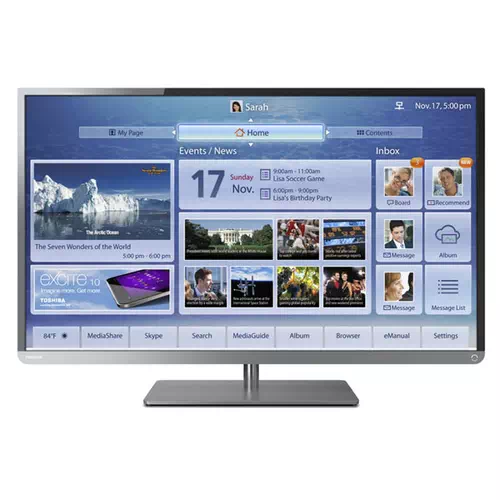 Toshiba 39L4300U Televisor 98 cm (38.6") Full HD Smart TV Wifi Metálico